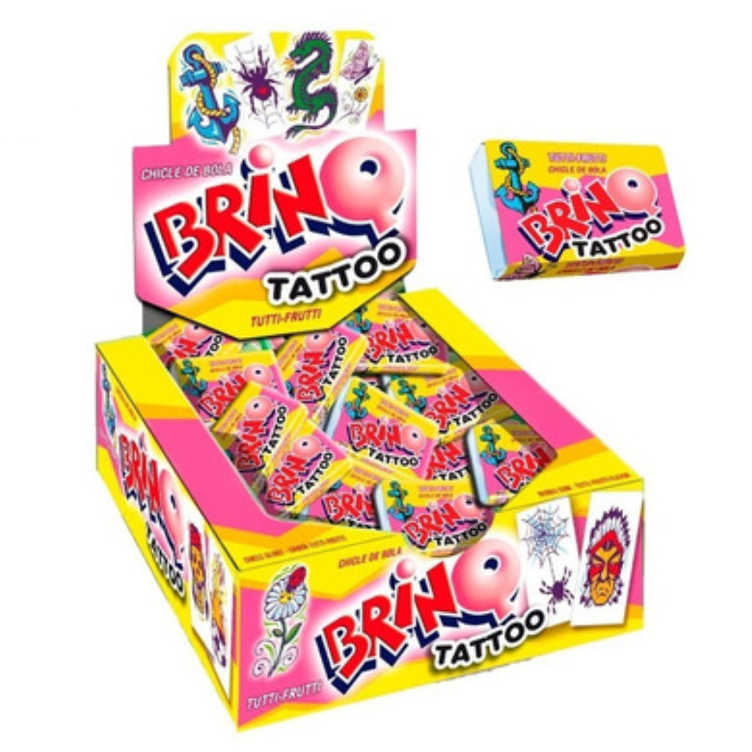 Chicle Brinq Tattoo x100u