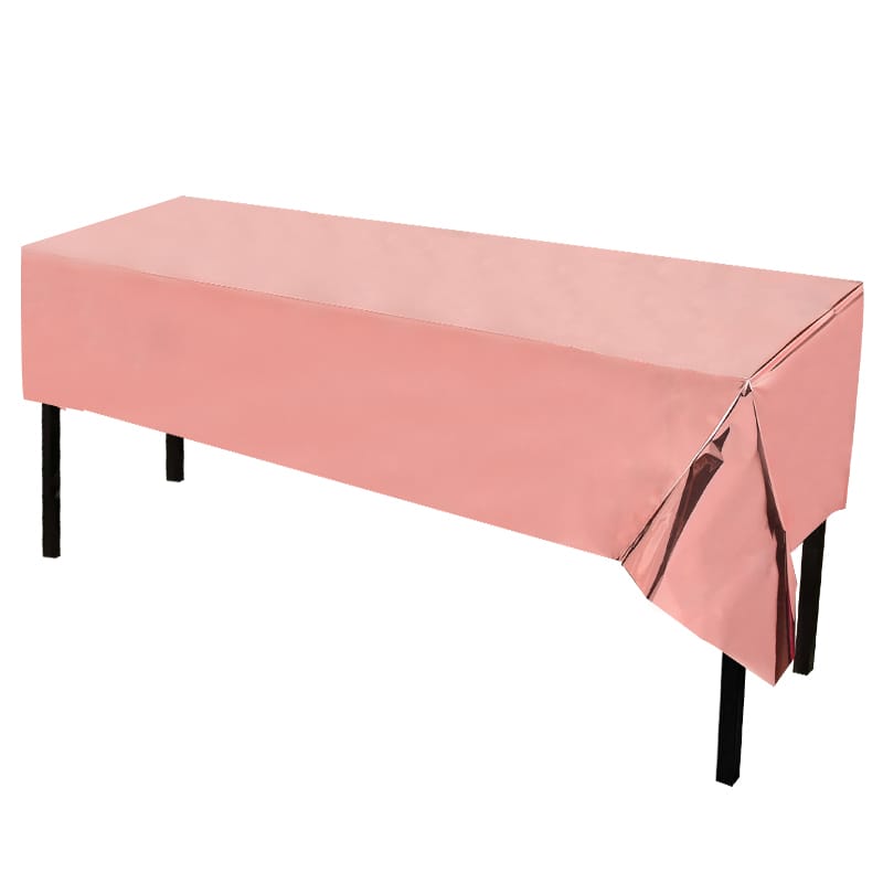 Mantel Metalizado Rosa Oro