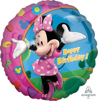 Globo Minnie Feliz Cumpleaños