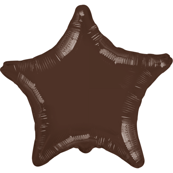 Globo Estrella Chocolate