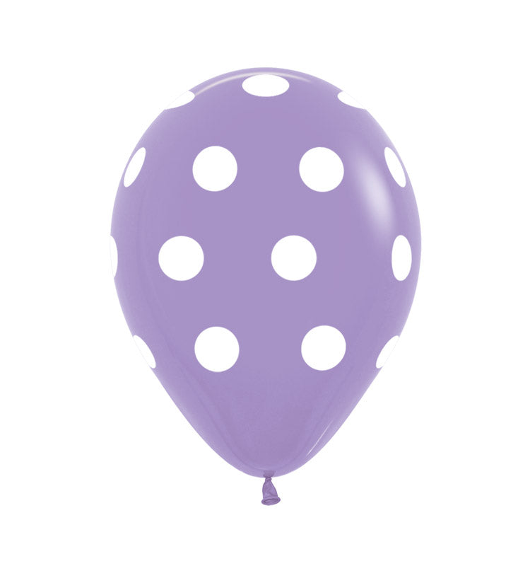 Globo Fashion Polka Dots Lila R-12 x12
