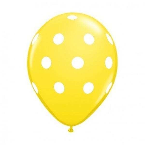 Globo Fashion Polka Dots Amarillo R-12 x12