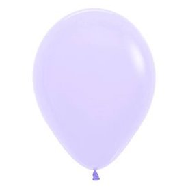 Globo Pastel Mate Lila R-9 x50