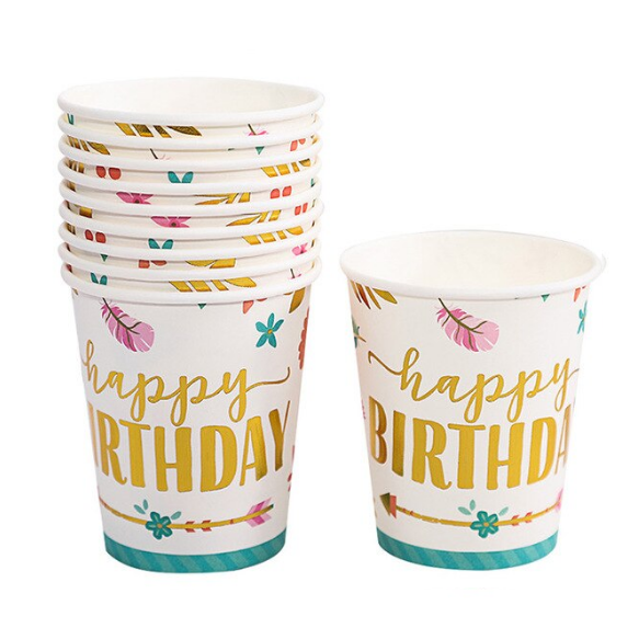 Vasos Happy Birthday