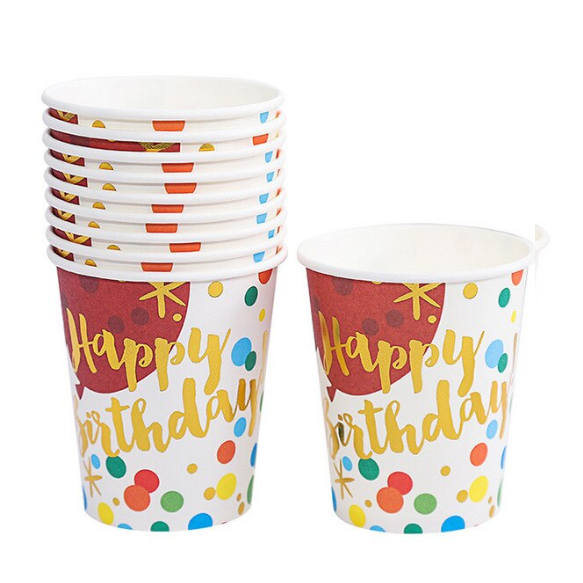 Vasos Happy Birthday