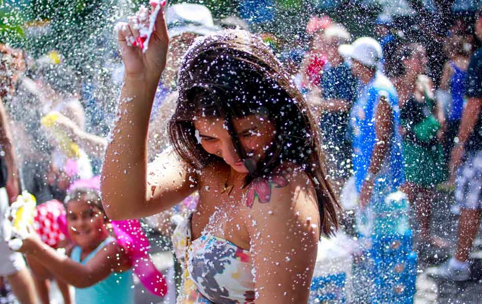 Nieve Espuma en Aerosol