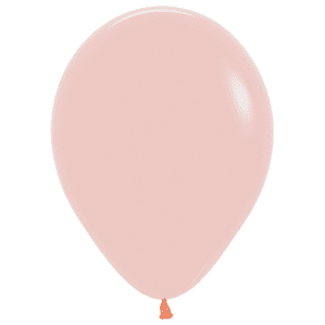 Globo Pastel Mate Melón R-9 x50