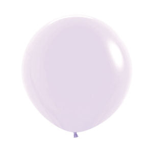 Globo Pastel Mate Lila R-24 x3