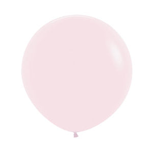 Globo Pastel Mate Rosado R-24 x3