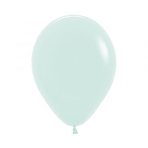 Globo Pastel Mate Verde R-9 x50