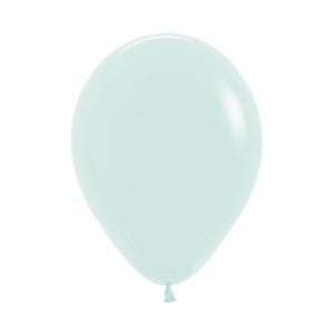 Globo Pastel Mate Verde R-12 x50