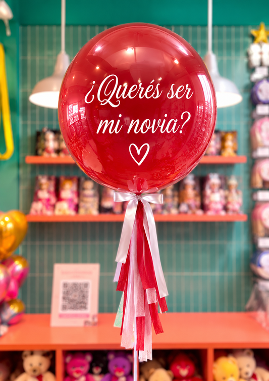 Burbuja  Personalizada Doble - Amor