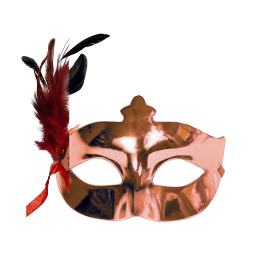 Antifaz Plumas