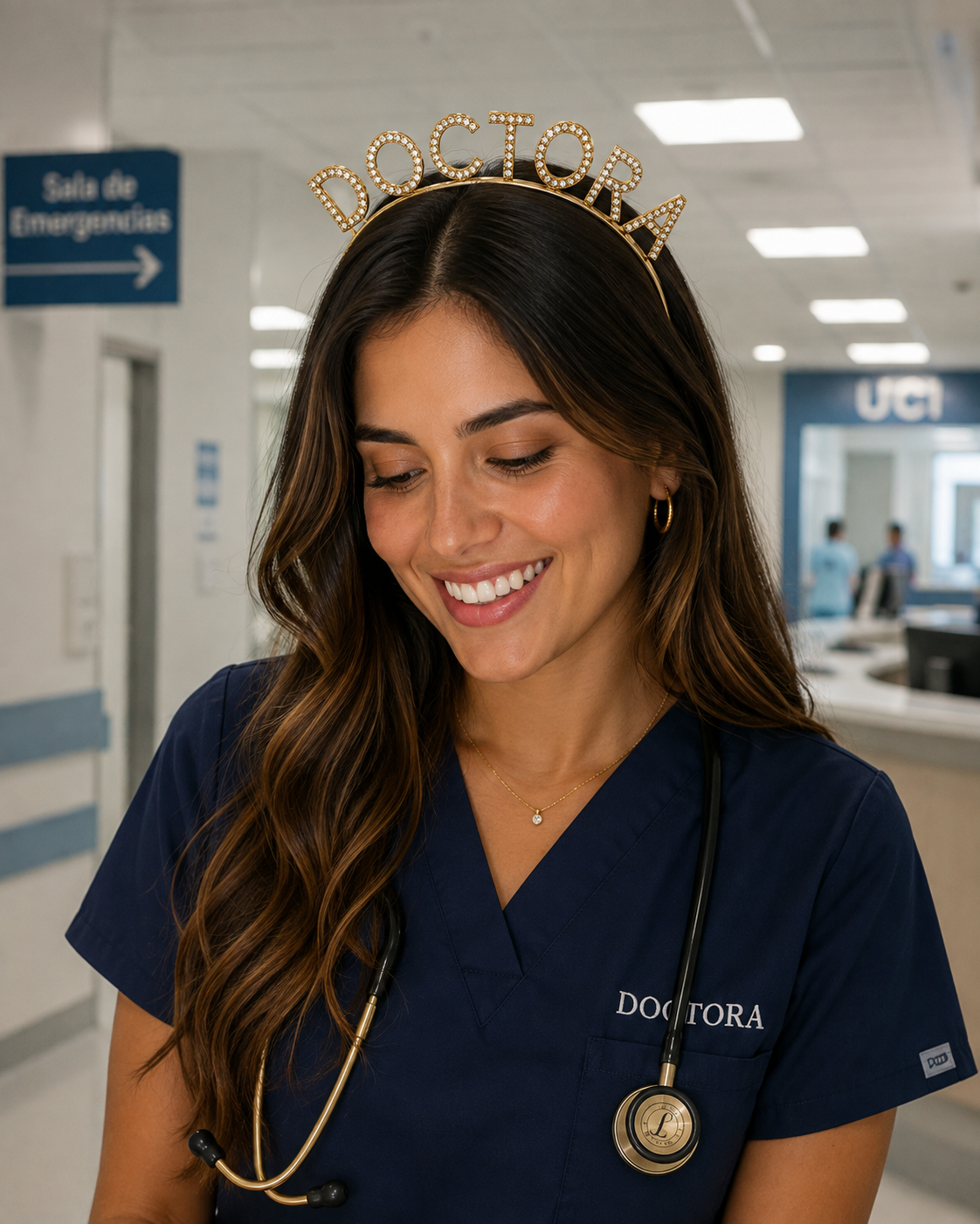 Vincha Doctora Brillos