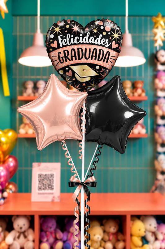 Globo Bouquet Graduación