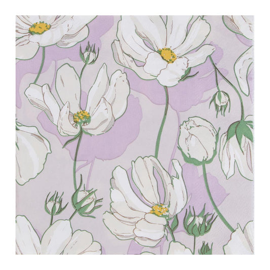 Servilletas Flores Lila
