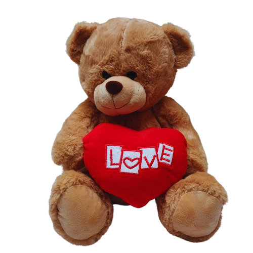 Peluche Oso Marrón Love