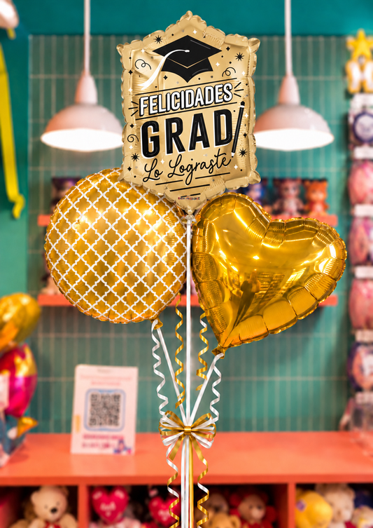 Globo Bouquet Graduación