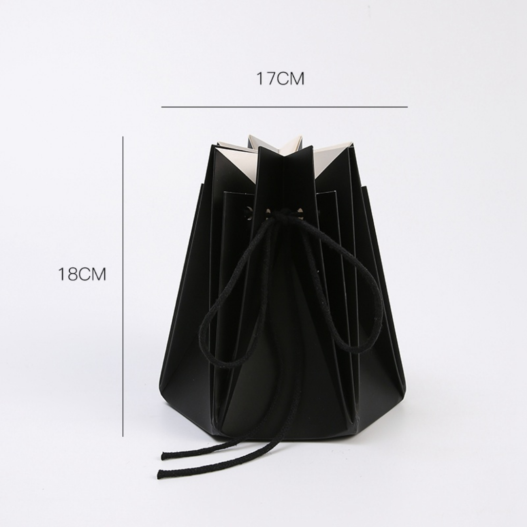 Cesta Origami Para Flores