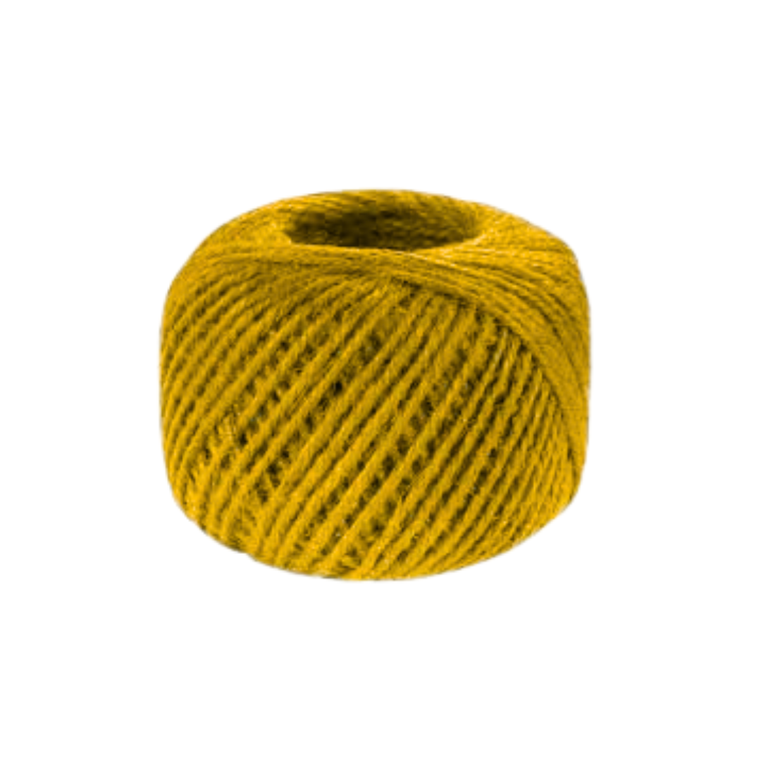 Hilo de Fibra Vegetal Amarillo