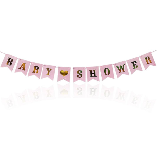 Banderín Baby Shower Niña