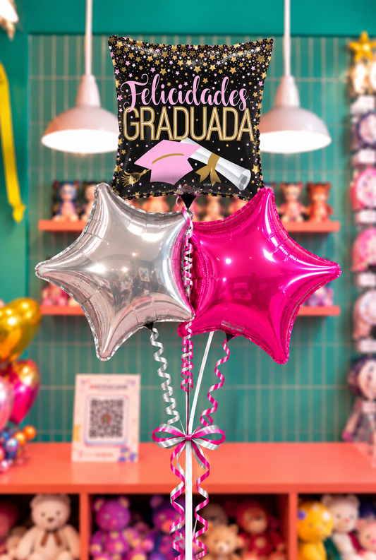 Globo Bouquet Graduación