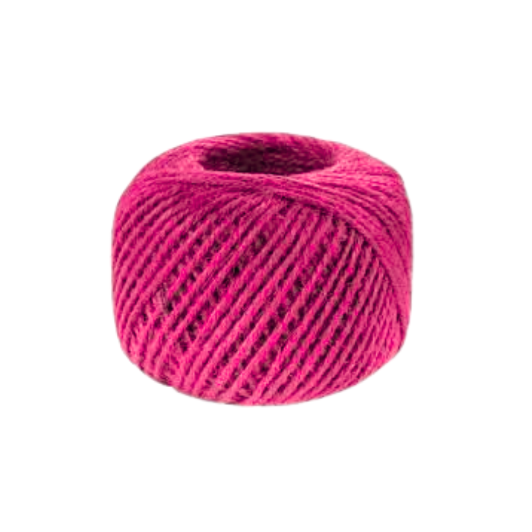 Hilo de Fibra Vegetal Fucsia
