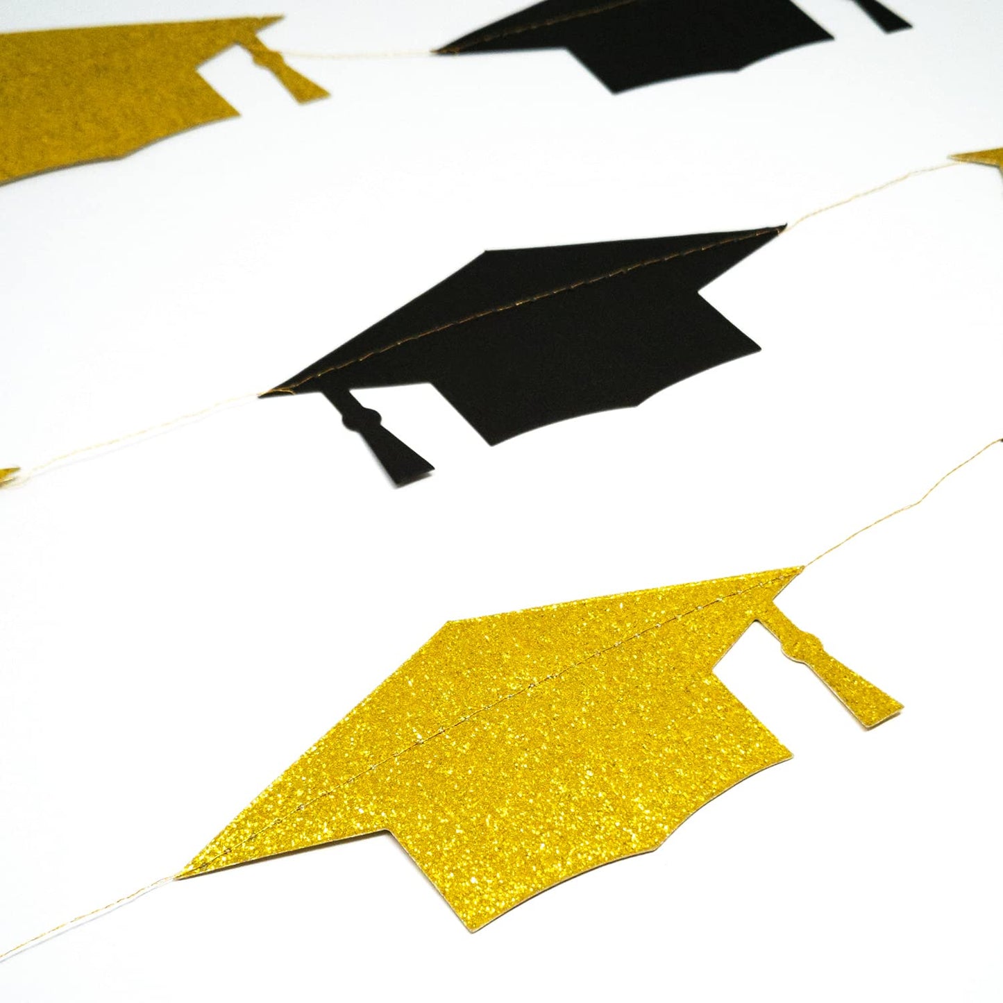 Banderín Birretes con Glitter