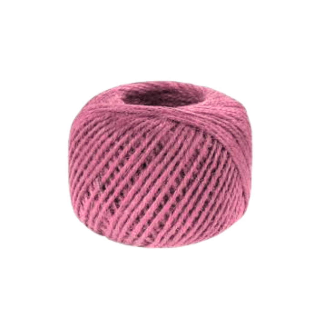 Hilo de Fibra Vegetal Rosa