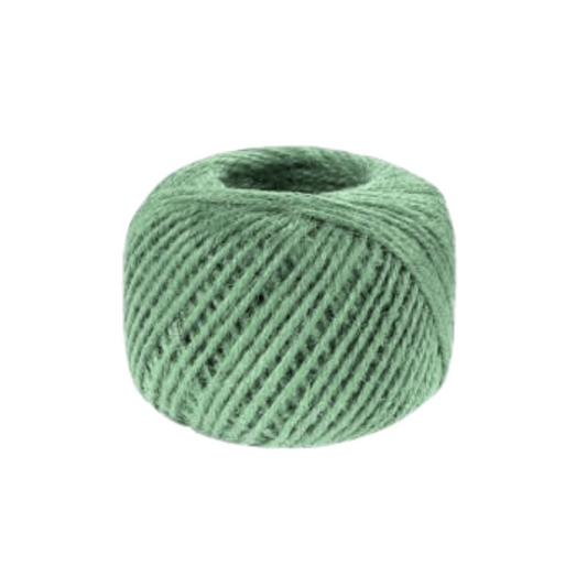 Hilo de Fibra Vegetal Verde Agua