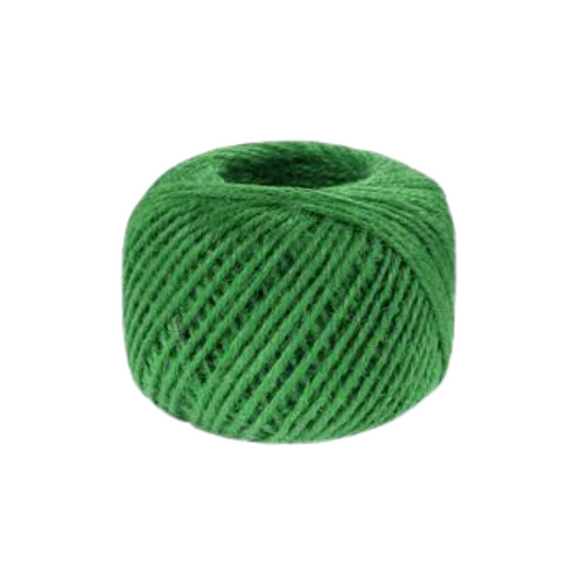 Hilo de Fibra Vegetal Verde