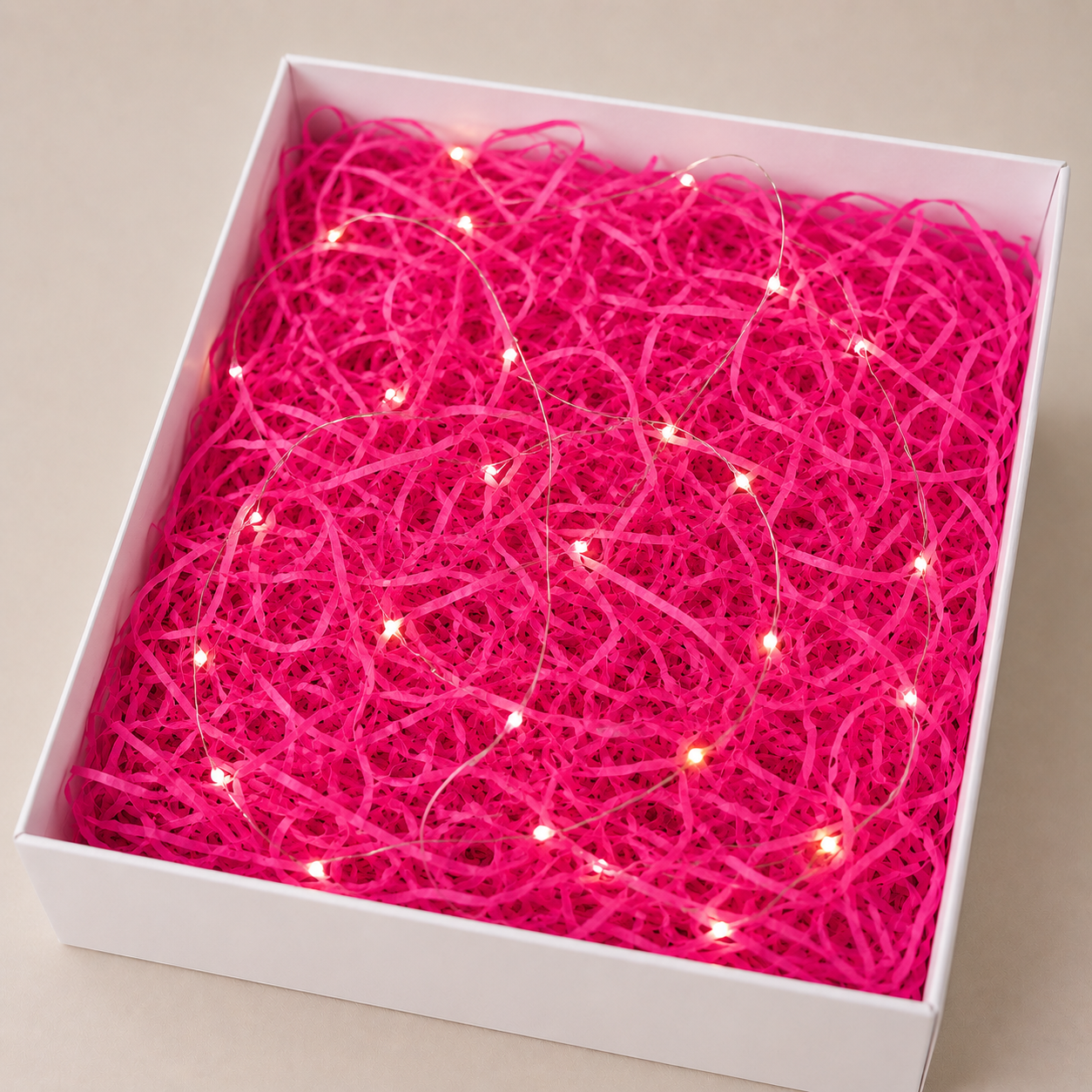 Viruta Fucsia con Luz led