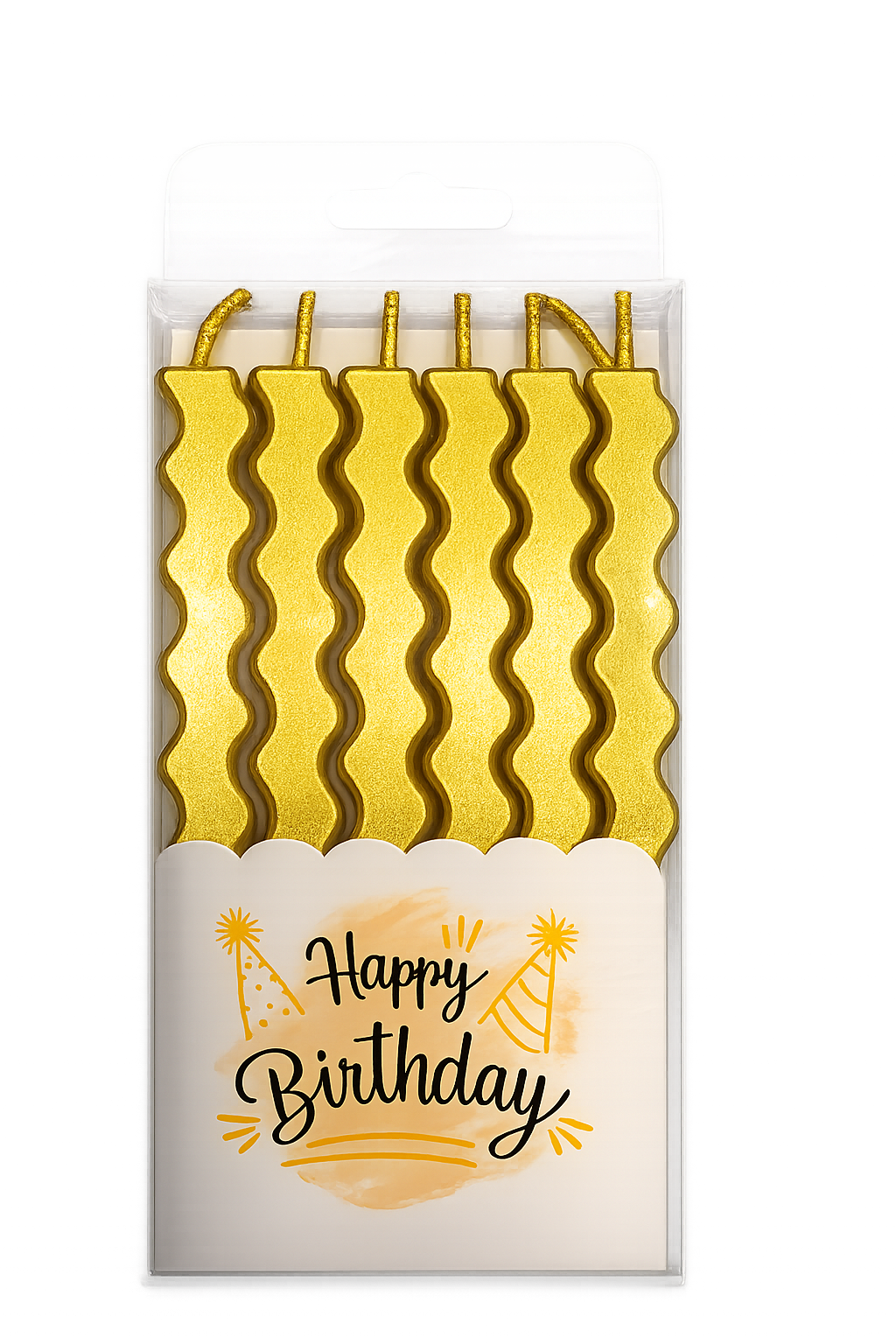 Velas Doradas x6