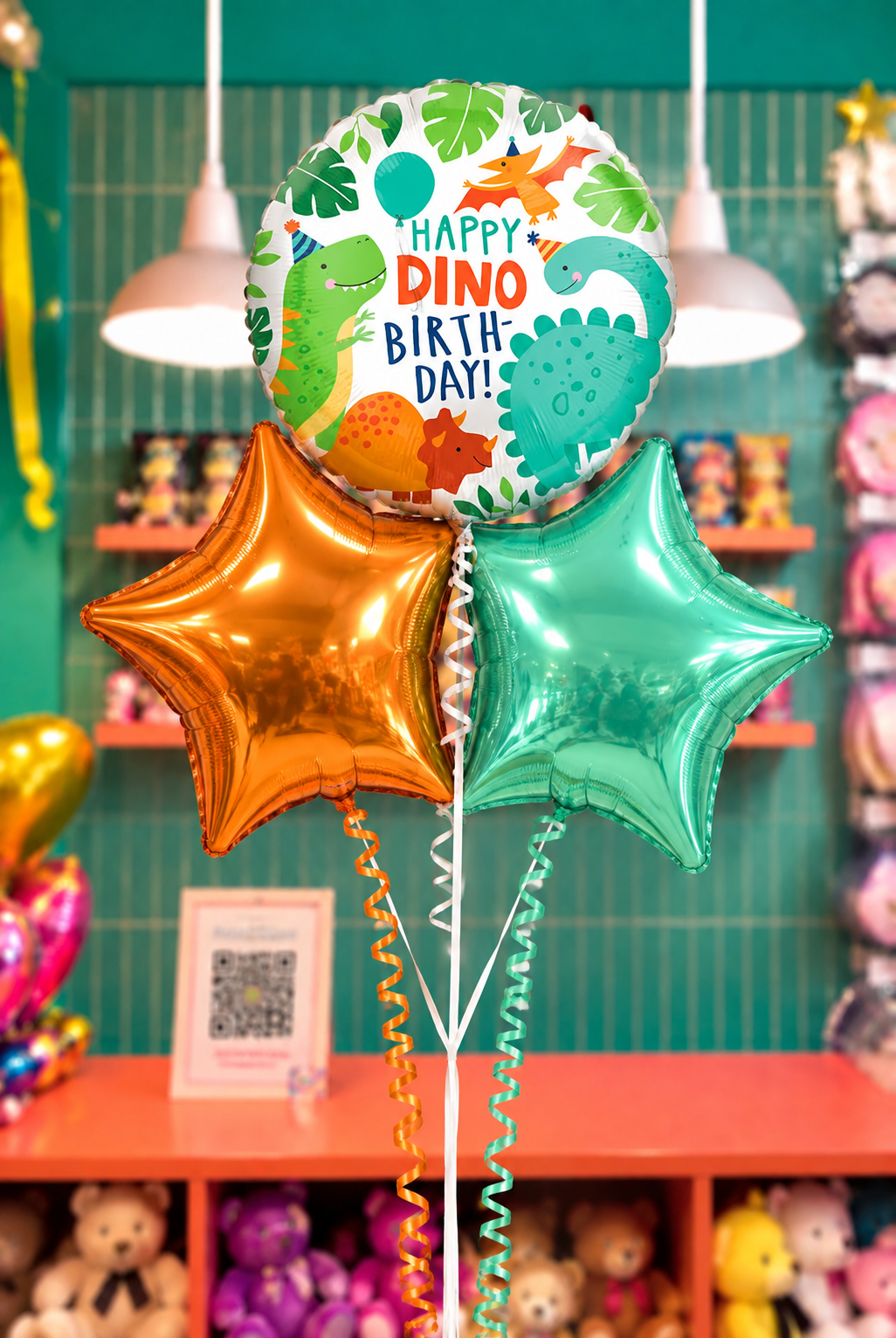 Globo Cumpleaños Dino