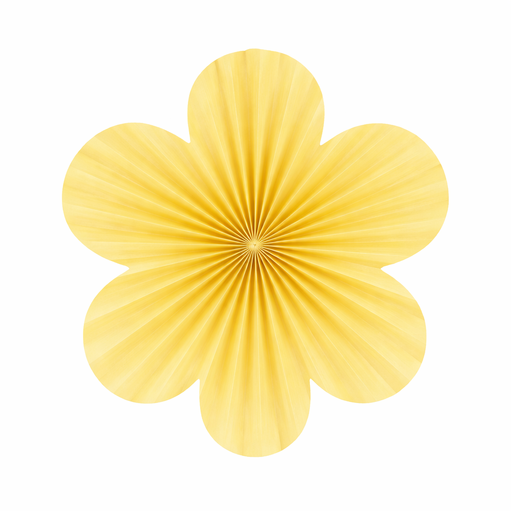 Abanico Flor x3