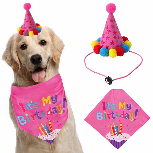Kit Cumple Mascota Rosa