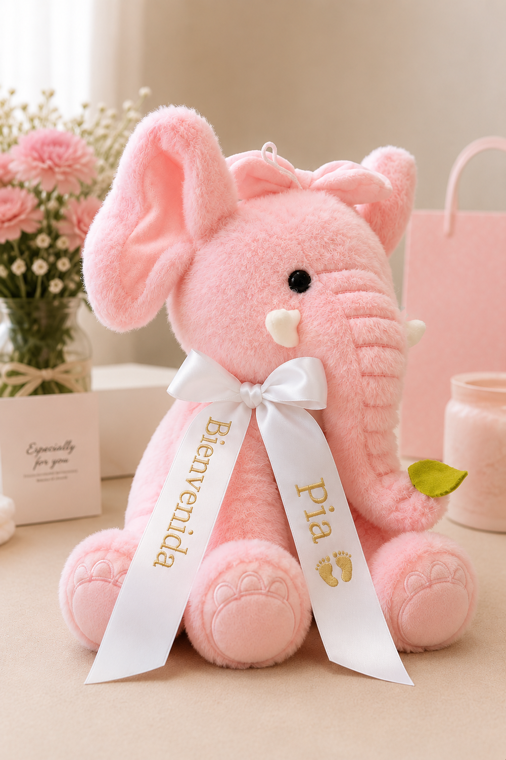 Peluche Elefante  Personalizado