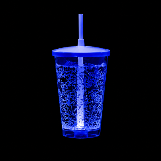 Vaso Twister Luz LED Azul