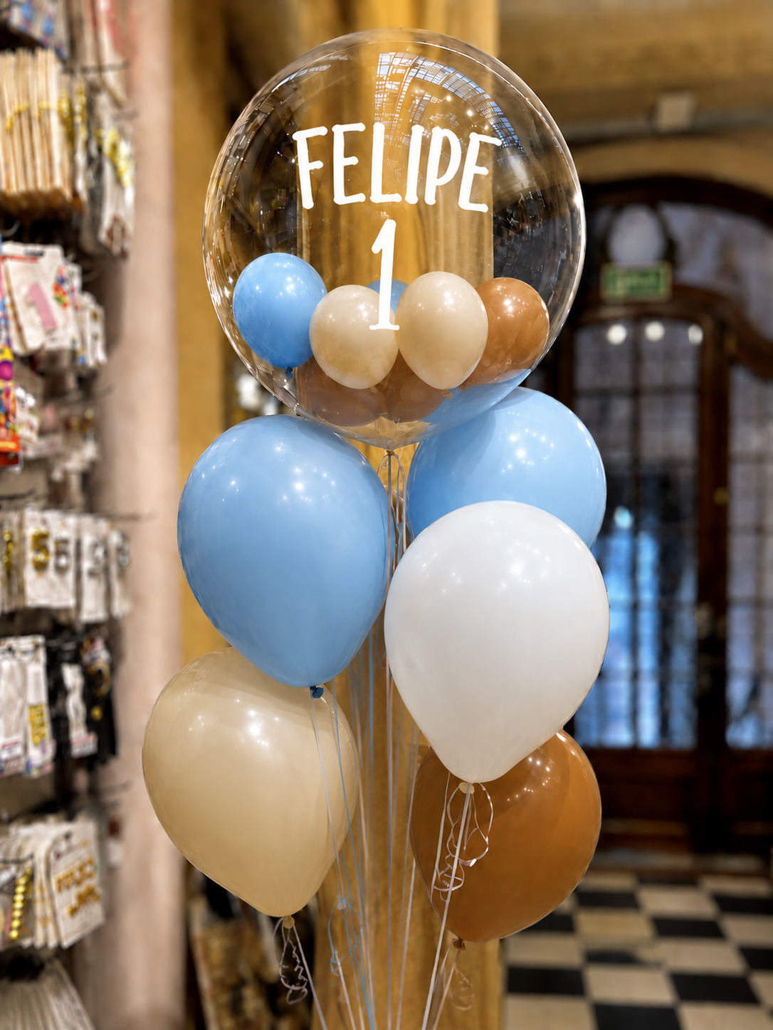 Bouquets con Burbuja Personalizada