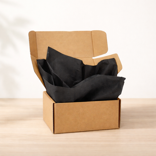 Papel de Seda Negro x100