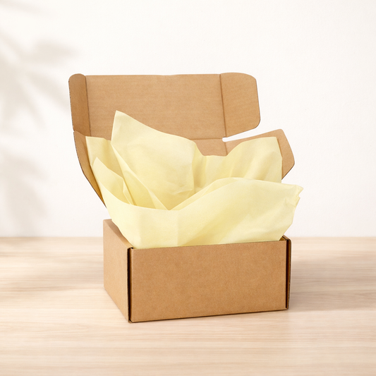 Papel de Seda Crema x100