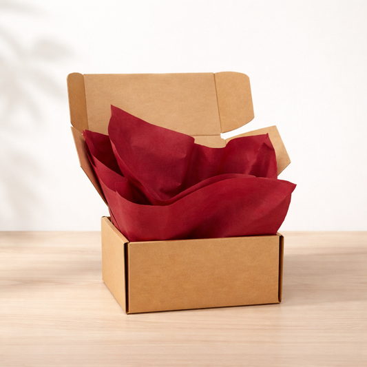 Papel de Seda Bordo x100