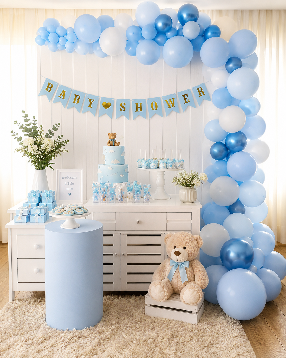 Banderín Baby Shower Niño