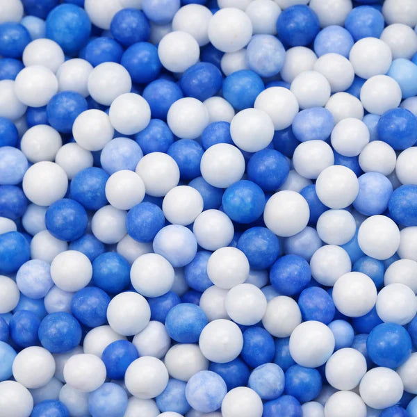 Mini esferas de telgopor Azul