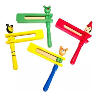 Matraca en Madera x3