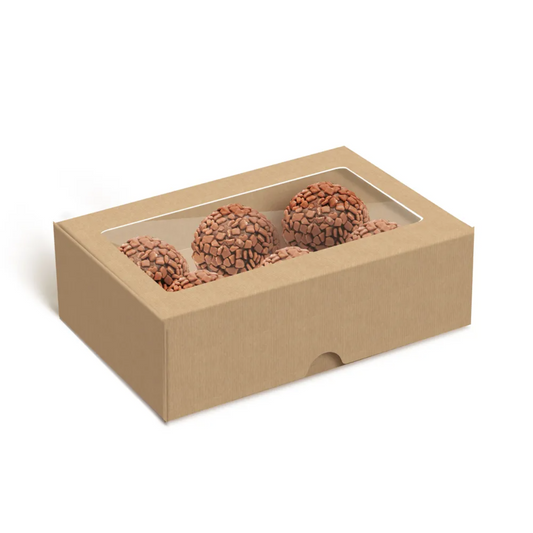 Caja Kraft Con Visor