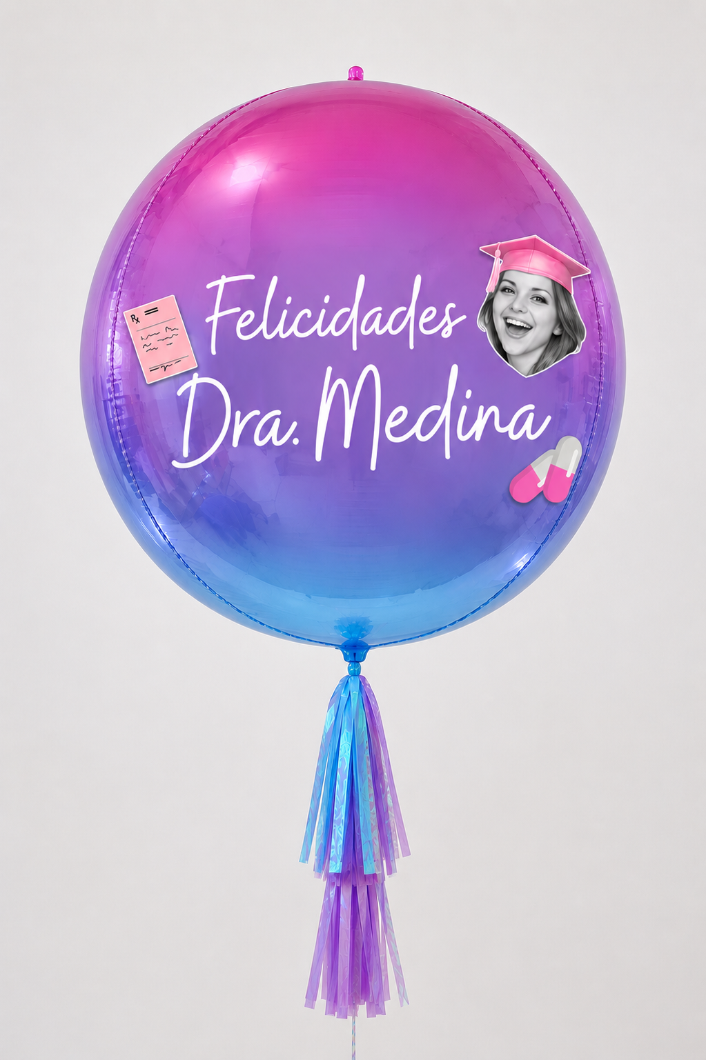 Globo Felicidades Doctora