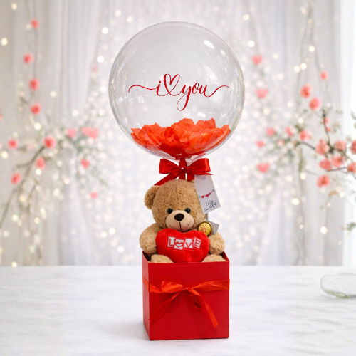 Lover Box Con Pétalos