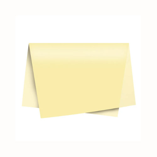 Papel de Seda Crema x100