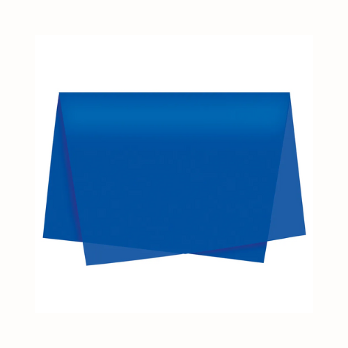 Papel de Seda Azul x100